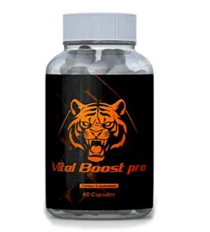 Vital Boost Pro Male Performance Supplement Bottle